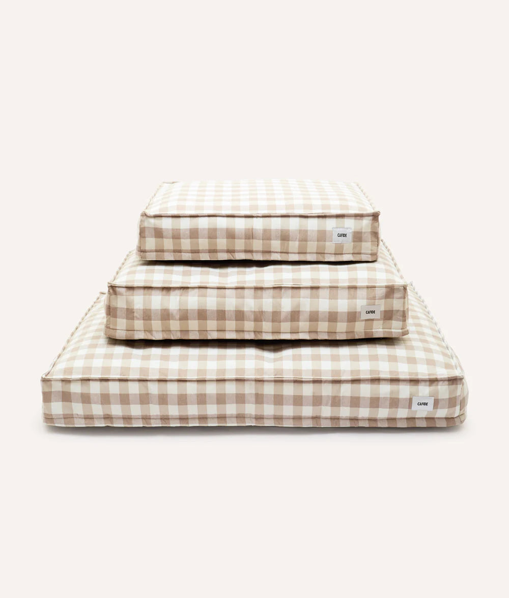 CUADRA HUNDEBETT VICHY (BEIGE)