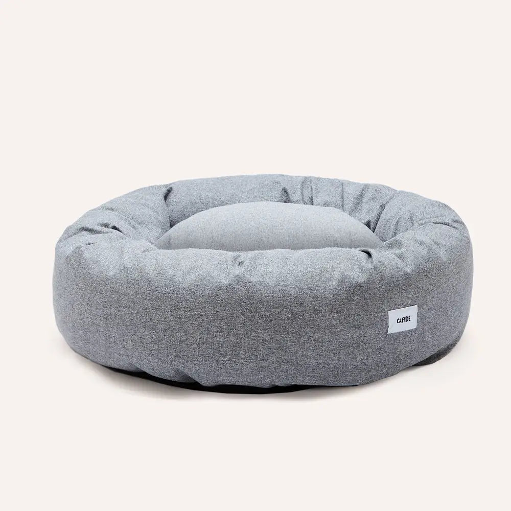 NUBA HUNDEBETT AUS CHENILLE (GRAU)