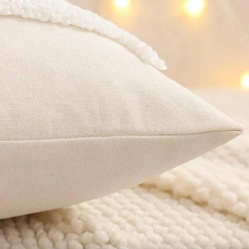 KISSENBEZUG | GESTICKTER SNOW SCHRIFTZUG