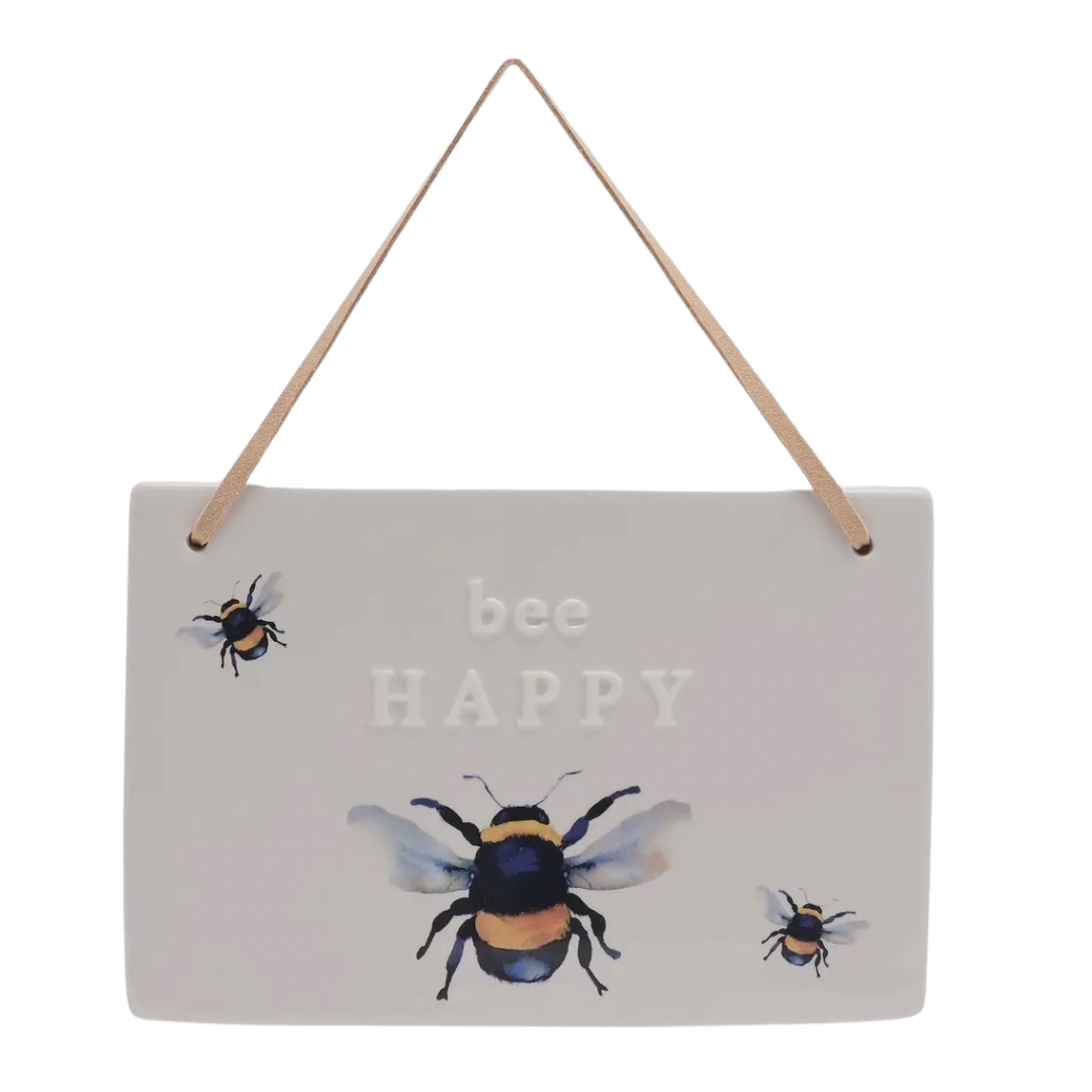 „BEE HAPPY“ SCHILD