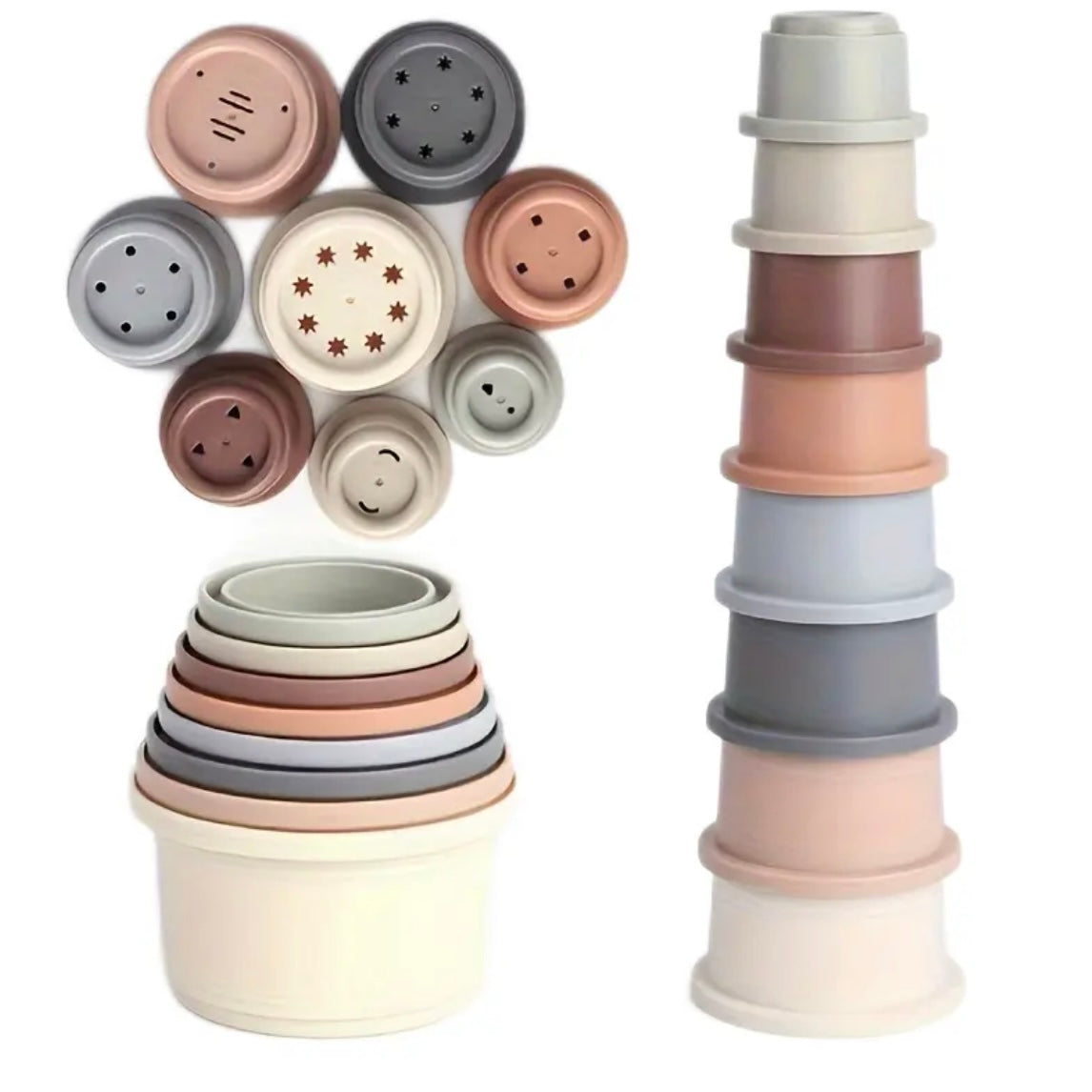 STAPELBECHER (8-TEILIG)