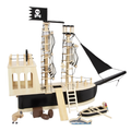 HOLZ PIRATENSCHIFF
