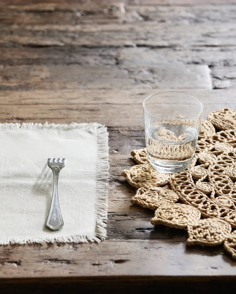 VINTAGE ESSTISCH AUS RECYCELTEM MISCHHOLZ