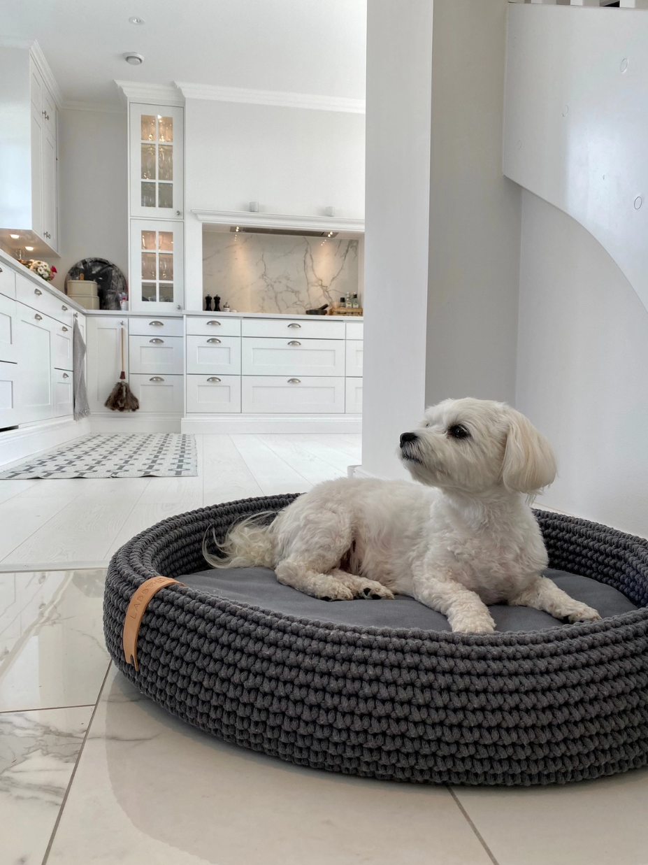 HUNDEKORB AUS BAUMWOLLE - 70cm