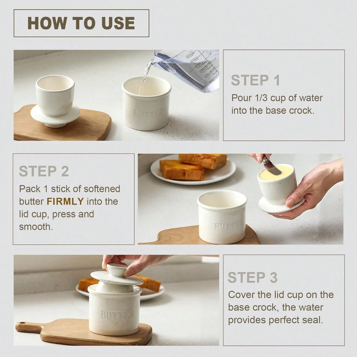 KERAMIK BUTTERGLOCKE