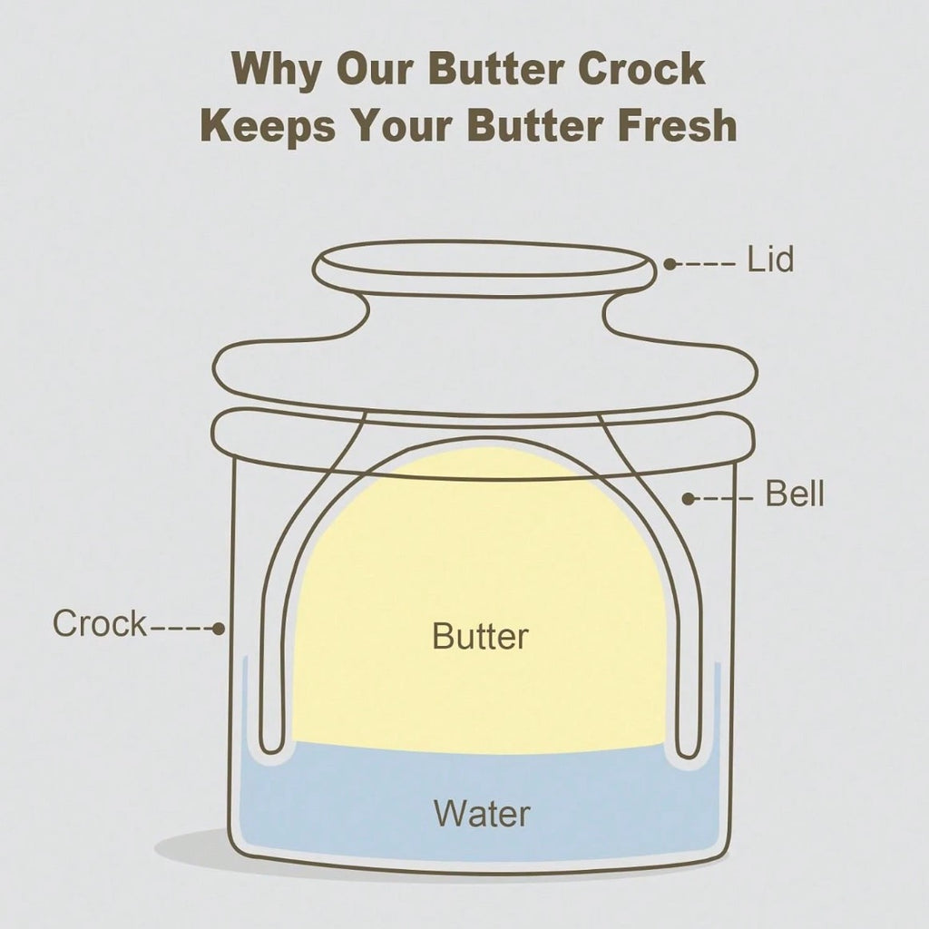 KERAMIK BUTTERGLOCKE