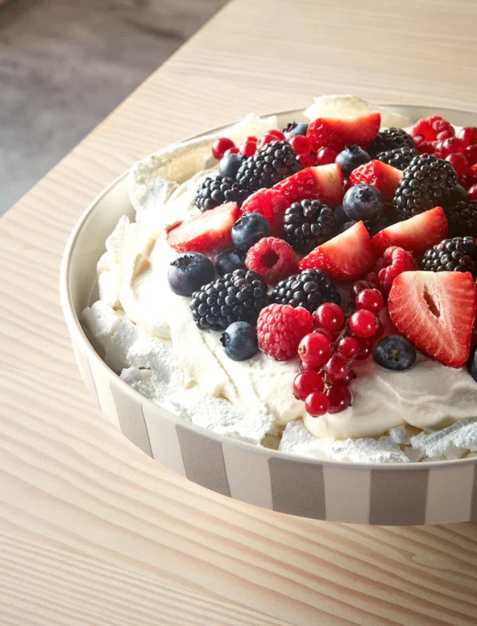 TOPPU SERVIERPLATTE (BEIGE) - Ø20cm