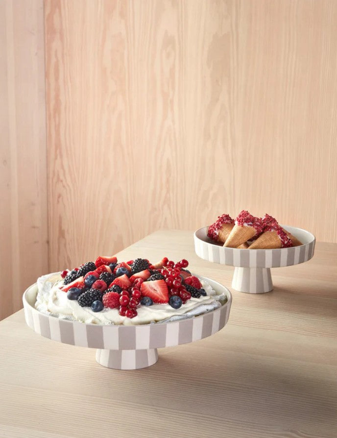 TOPPU SERVIERPLATTE (BEIGE) - Ø20cm