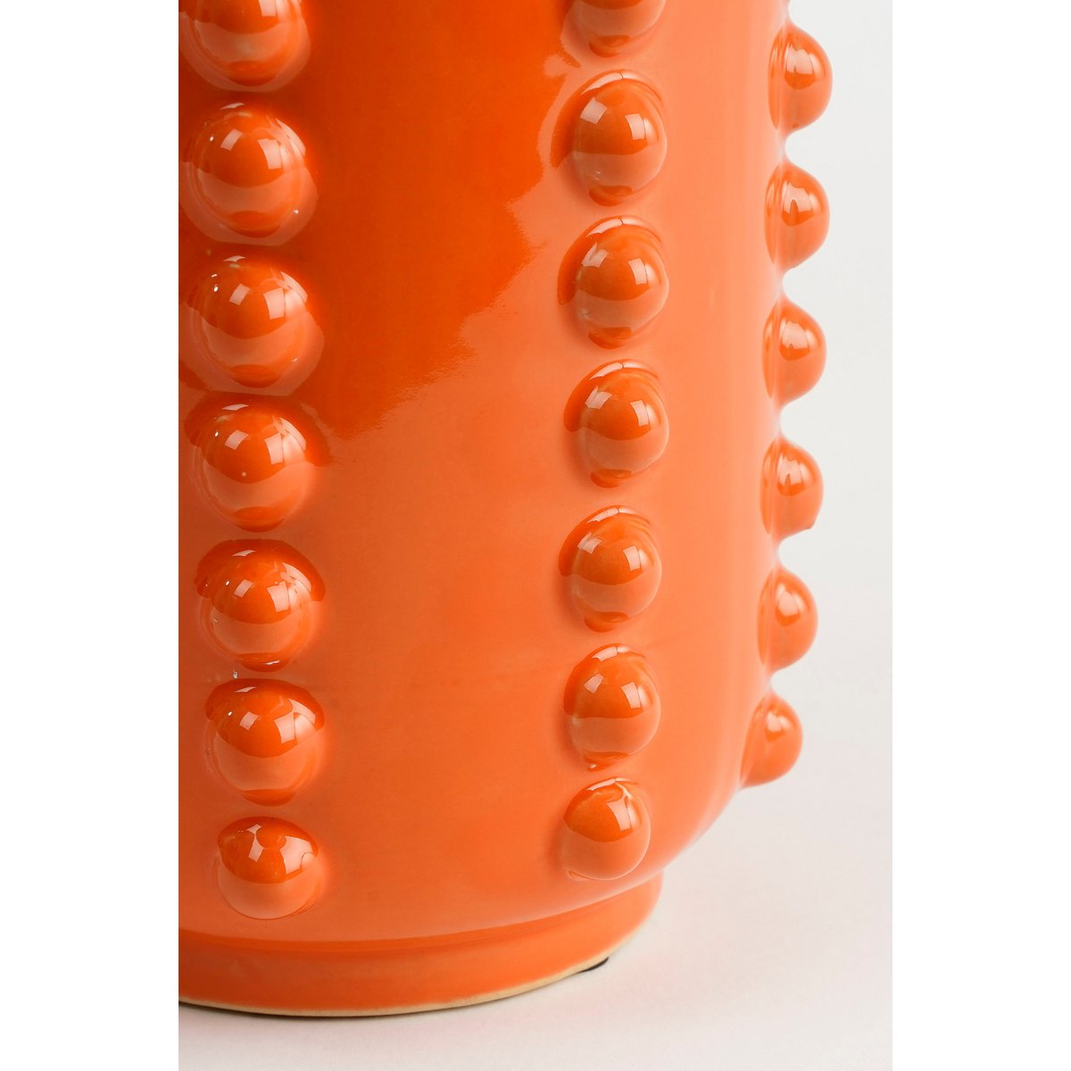 KERAMIKVASE BOAZ (ORANGE) - 30cm