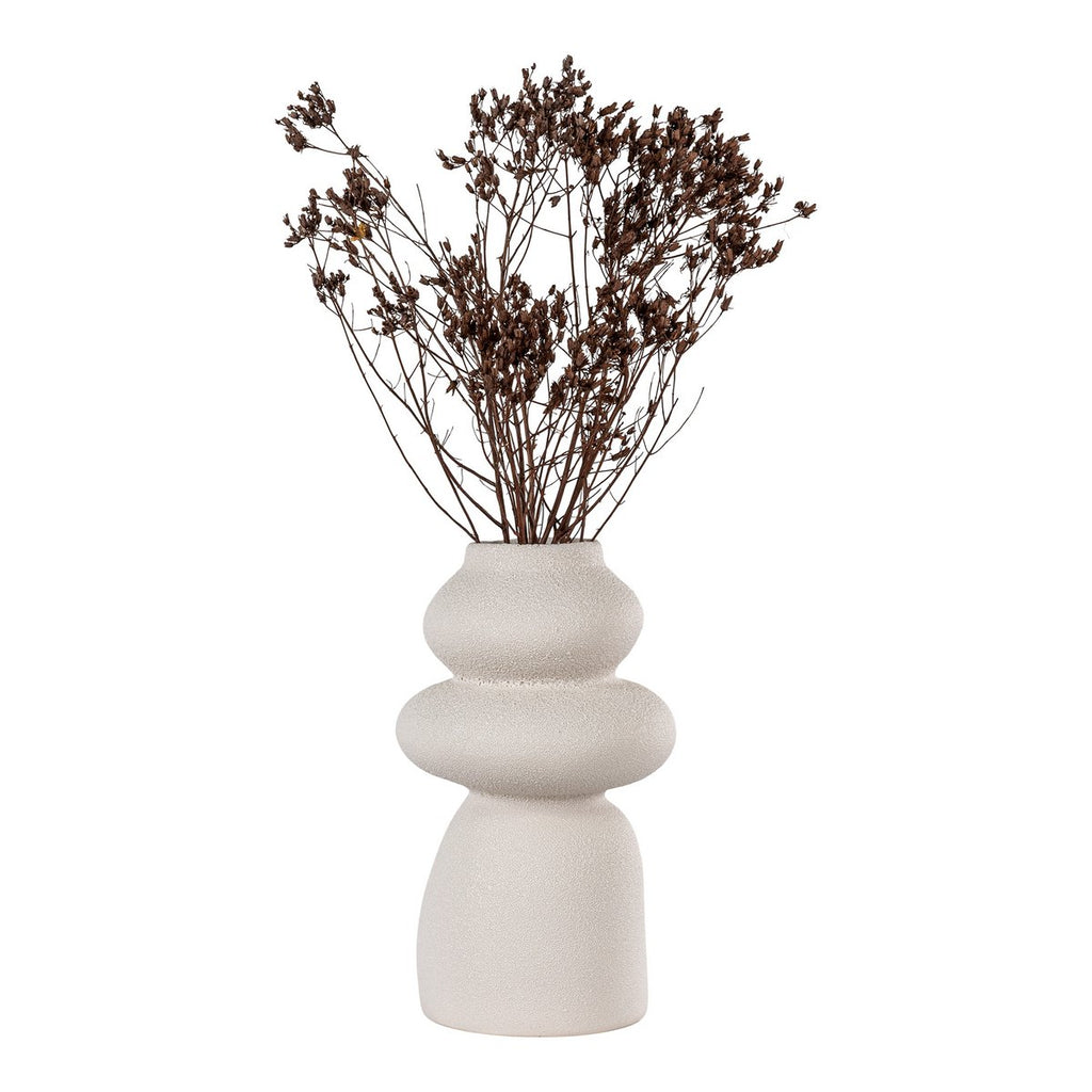 VASE (BEIGE) - 27 cm