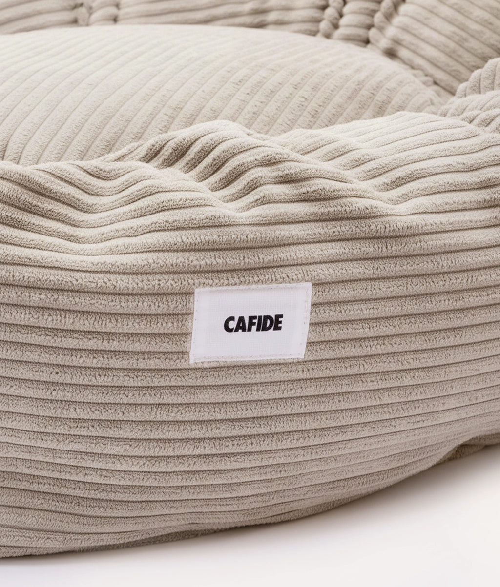 NUBA HUNDEBETT WECHSELBEZUG CORD (BEIGE)