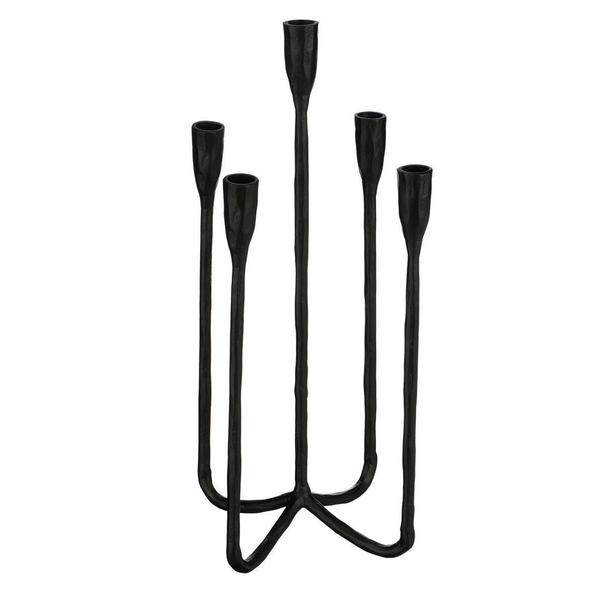 CHRISTY KERZENSTÄNDER (SCHWARZ) - 5-ARMIG