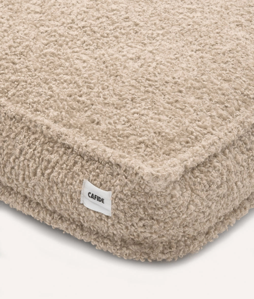 CUADRA HUNDEBETT WECHSELBEZUG MIT TEDDYFELL (BEIGE)