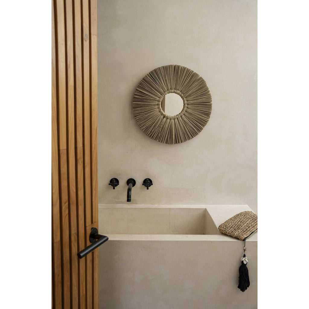 ALANG ALANG SPIEGEL AUS SEEGRAS - Ø 35cm