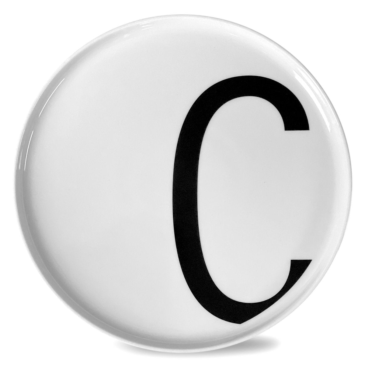 PORZELLANTELLER | BUCHSTABEN - 20cm