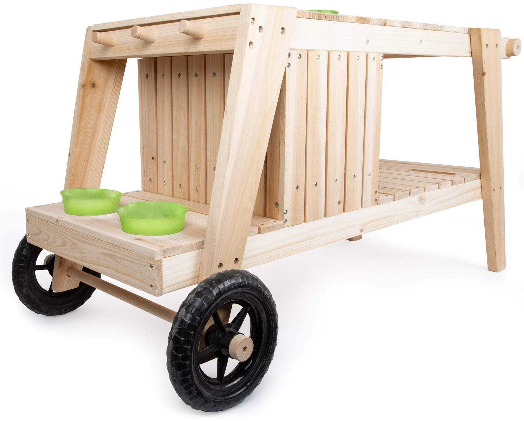 KINDER MATSCHKÜCHE AUS HOLZ