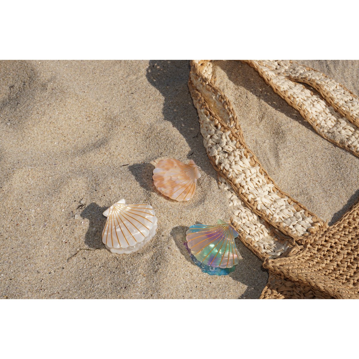 HAARKLAMMER MUSCHEL - ROSEGARDEN