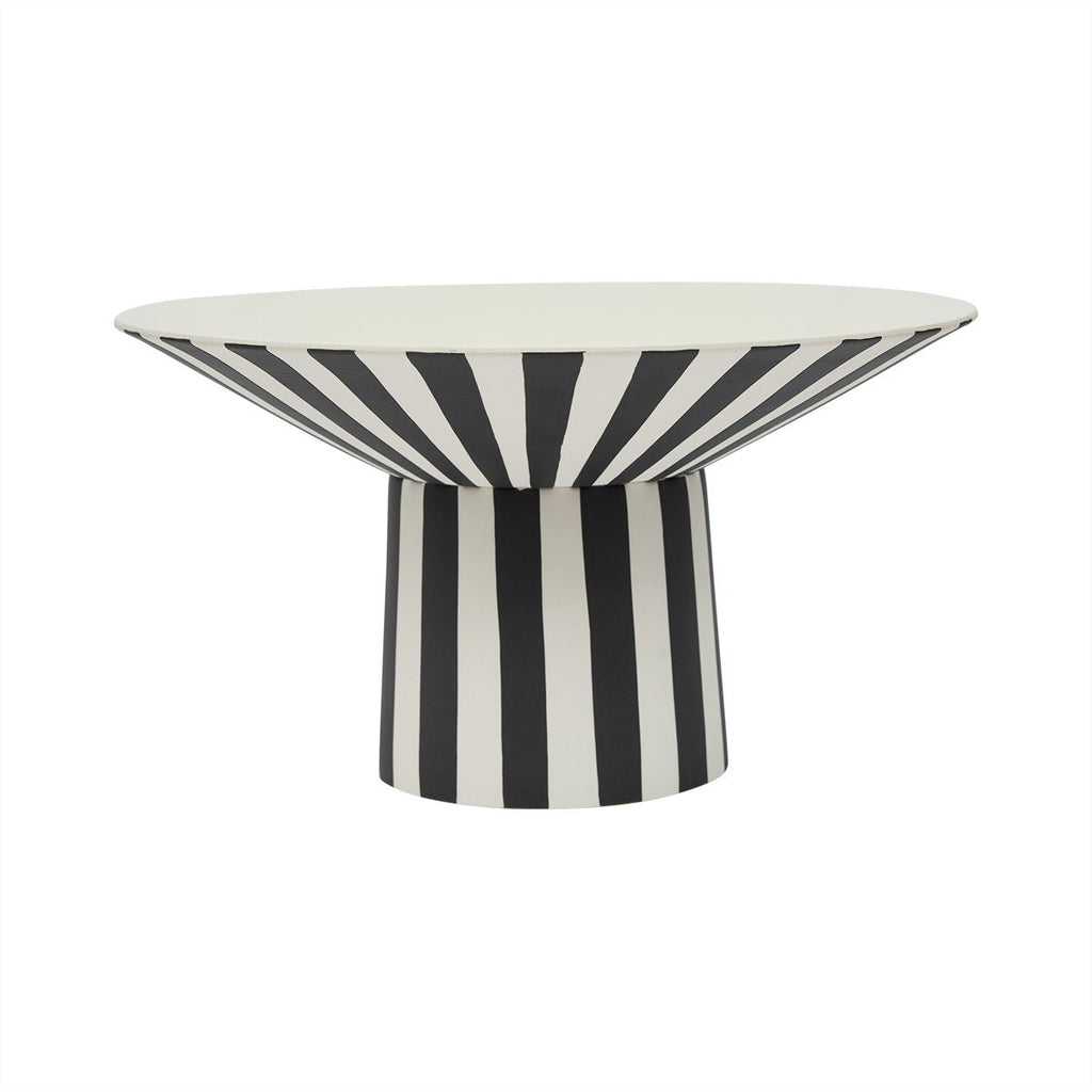 SCHALE GESTREIFT (SCHWARZ/WEIß) - HOCH