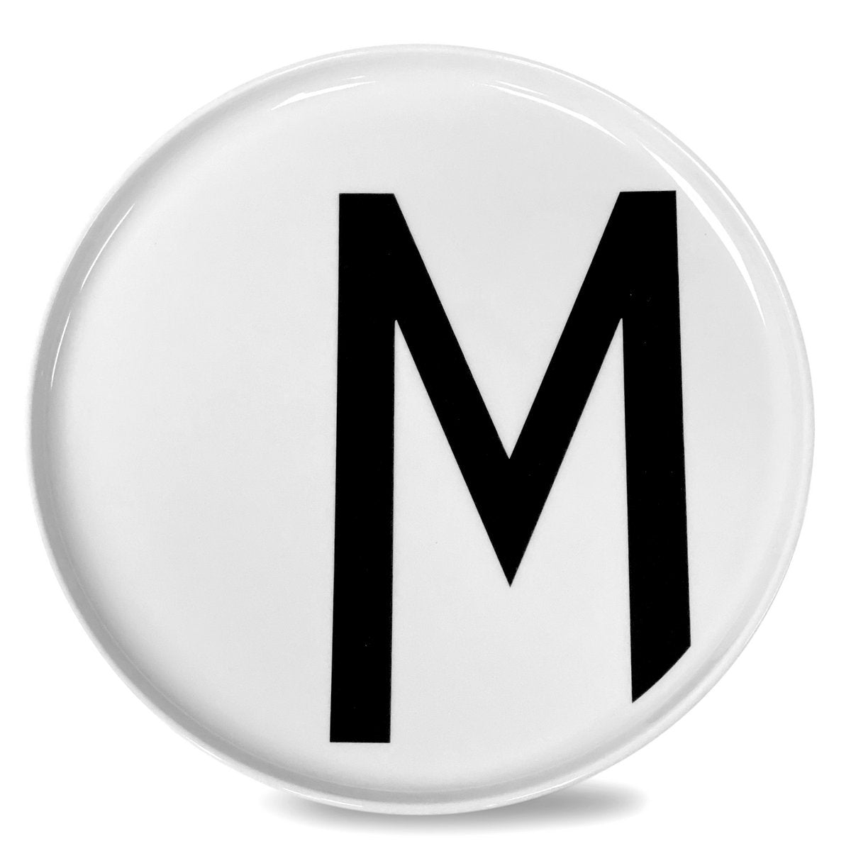 PORZELLANTELLER | BUCHSTABEN - 20cm