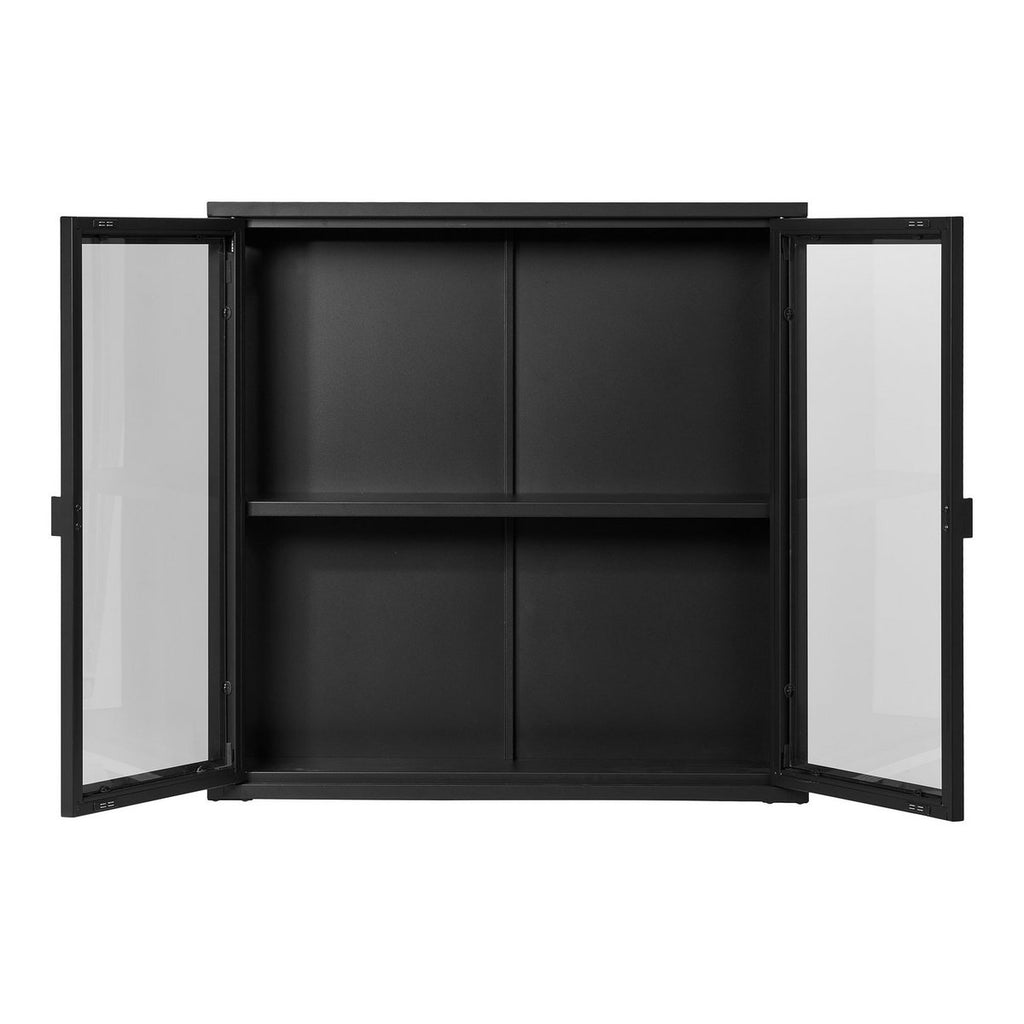 Hängevitrine Brisbane, Schwarz - Ansicht 3