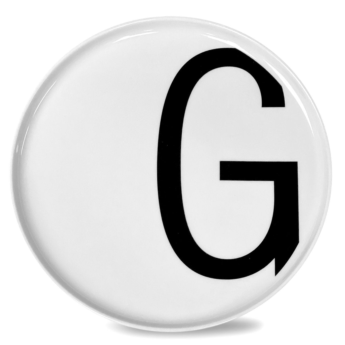 PORZELLANTELLER | BUCHSTABEN - 20cm