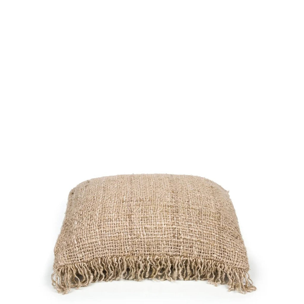 HANDGEWEBTER KISSENBEZUG (NATUR) - 40 x 40cm