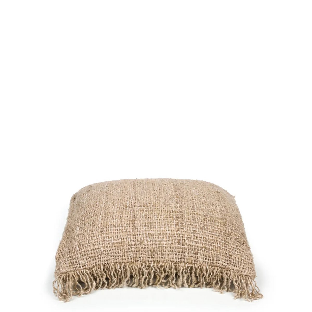 HANDGEWEBTER KISSENBEZUG (NATUR) - 40 x 40cm