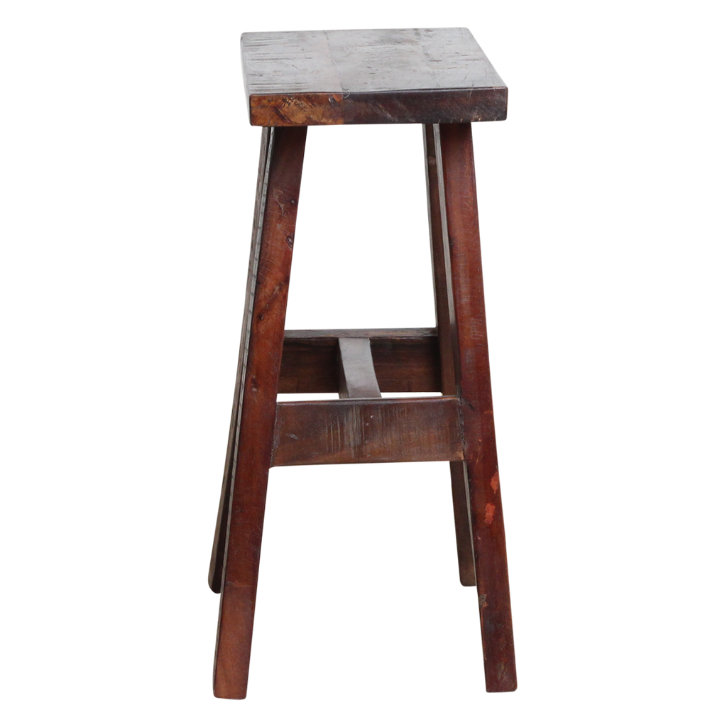 BANK AUS RECYCELTEM HOLZ - 45cm
