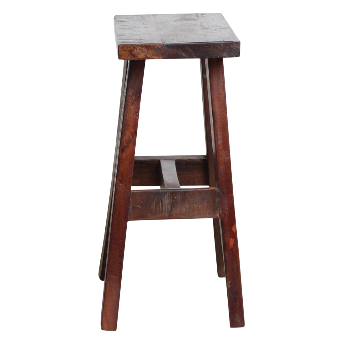 BANK AUS RECYCELTEM HOLZ - 45cm