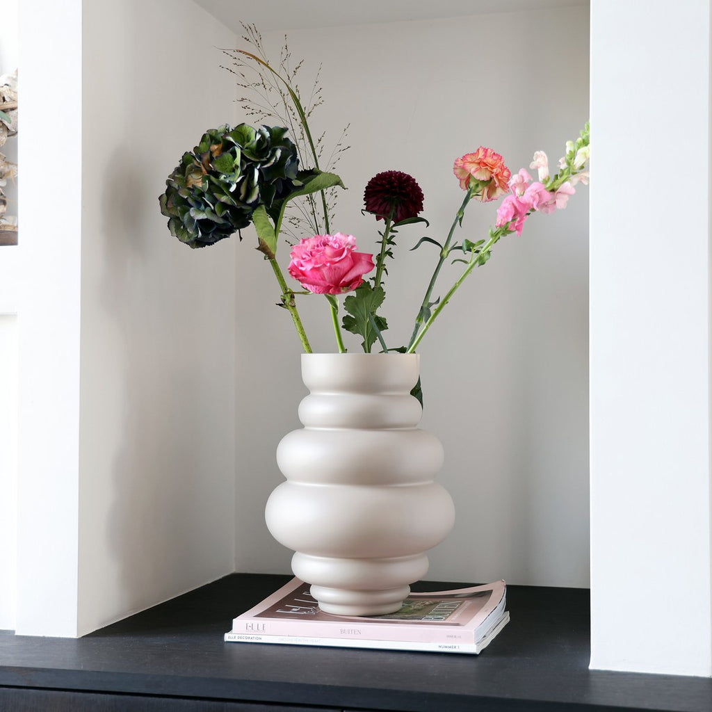 VASE MAPUTO (ELFENBEIN)