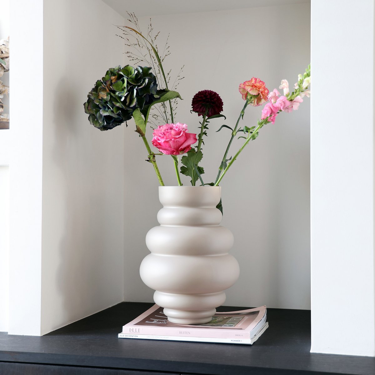 VASE MAPUTO (ELFENBEIN)