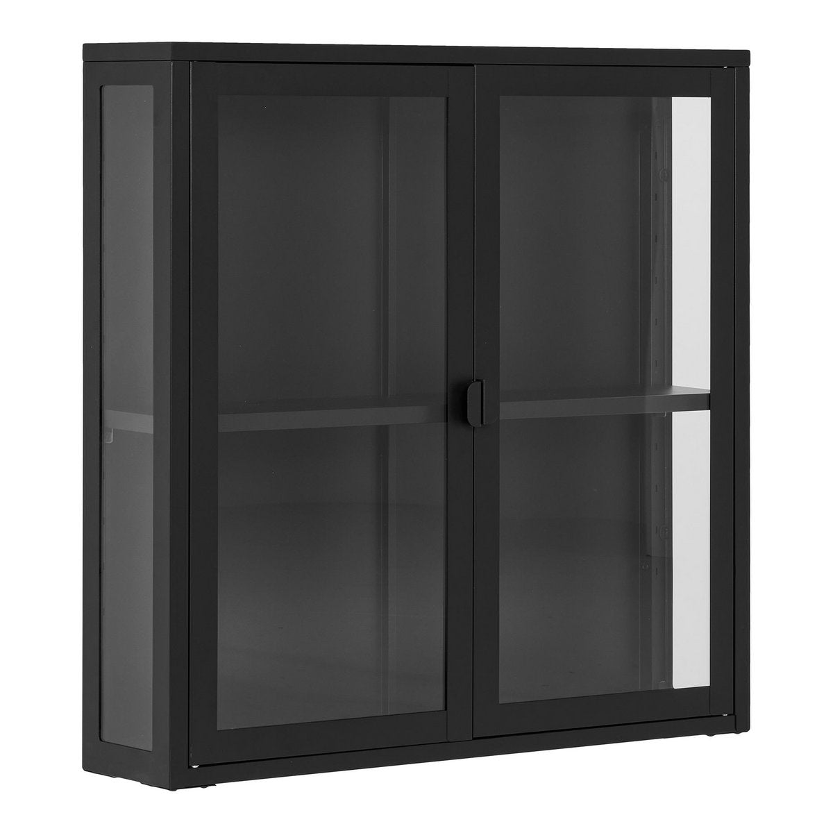 Hängevitrine Brisbane, Schwarz - Ansicht 1