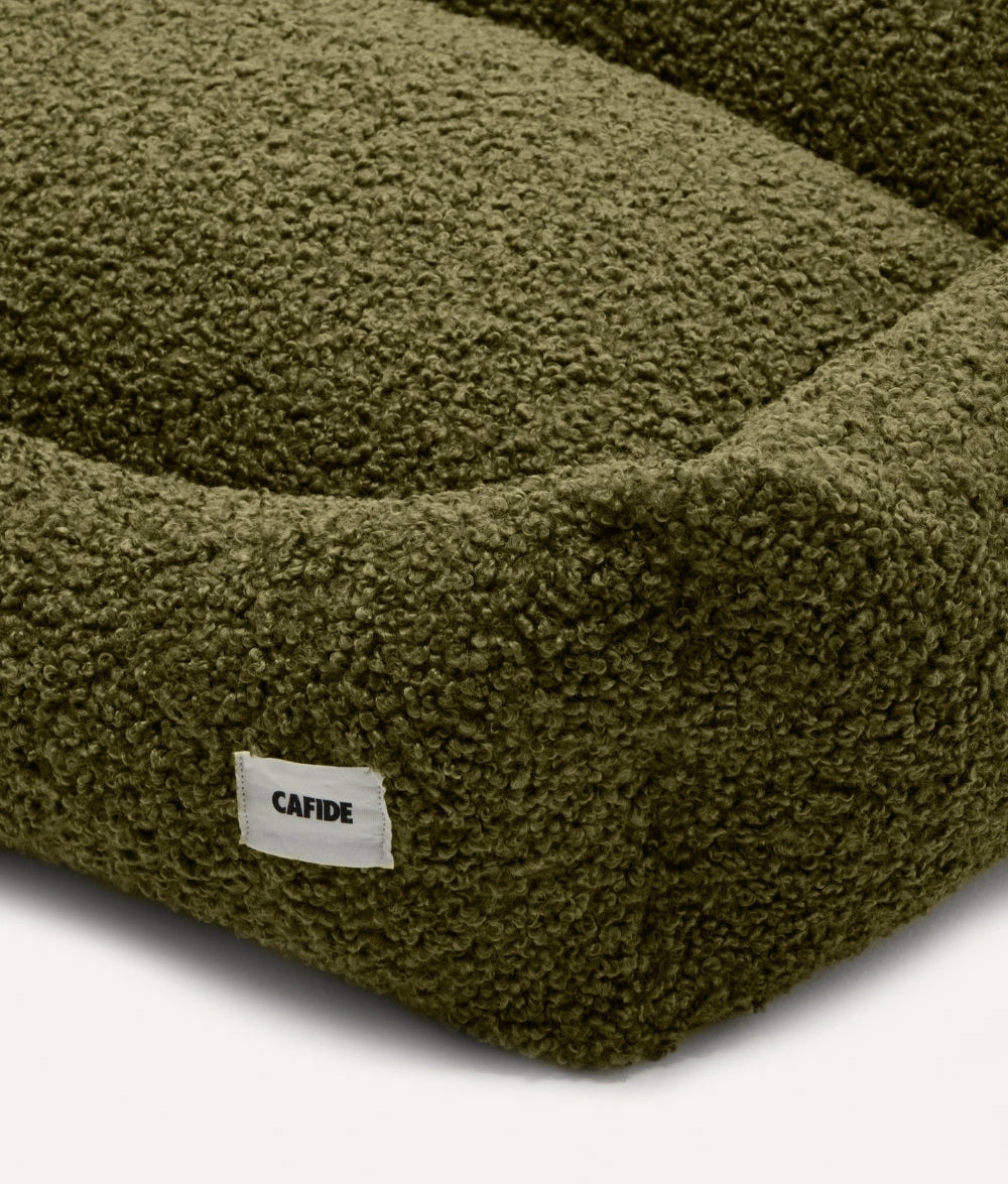 SNOZY HUNDEBETT WECHSELBEZUG TEDDYFELL (GRÜN)