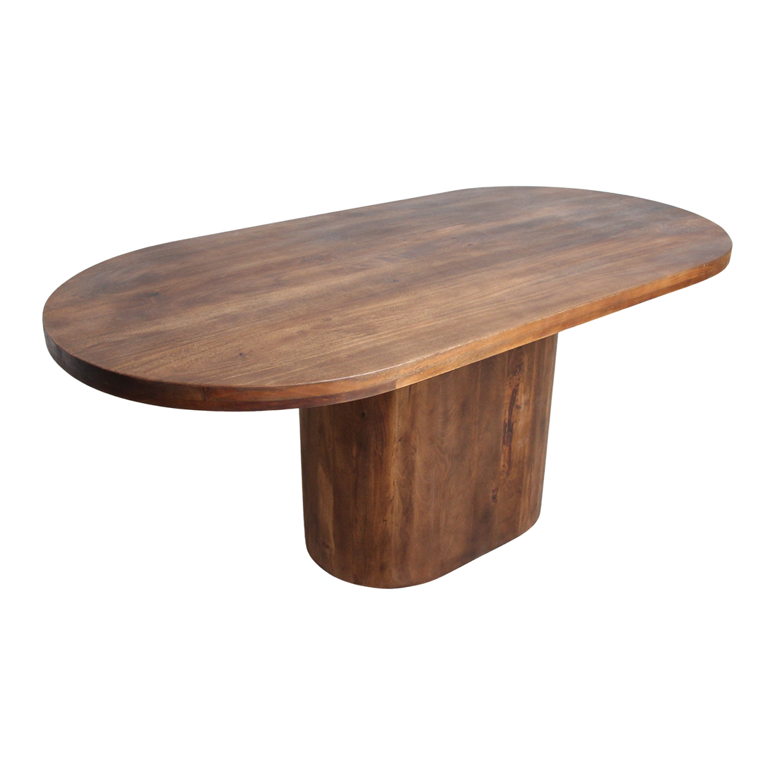 BULLNOSE ESSTISCH AUS MANGOHOLZ (3 GRÖßEN)
