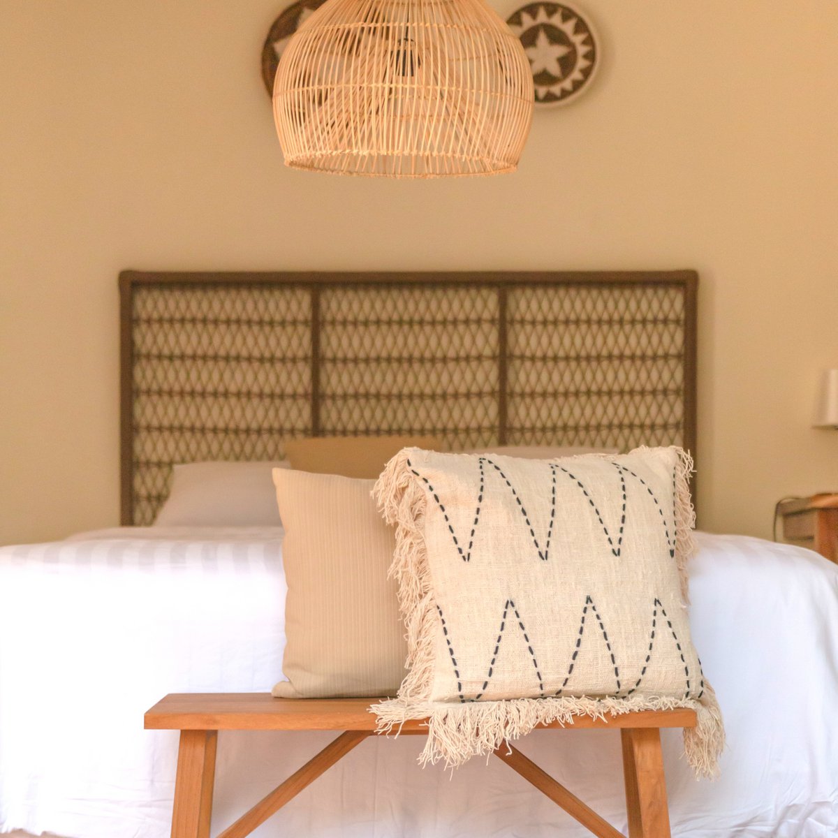 HANDGEWEBTER KISSENBEZUG