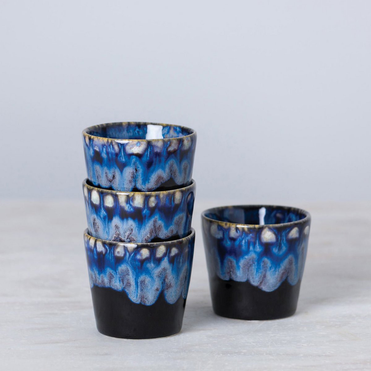 GRESPRESSO ESPRESSOTASSE (SCHWARZ) - 6 Stk.