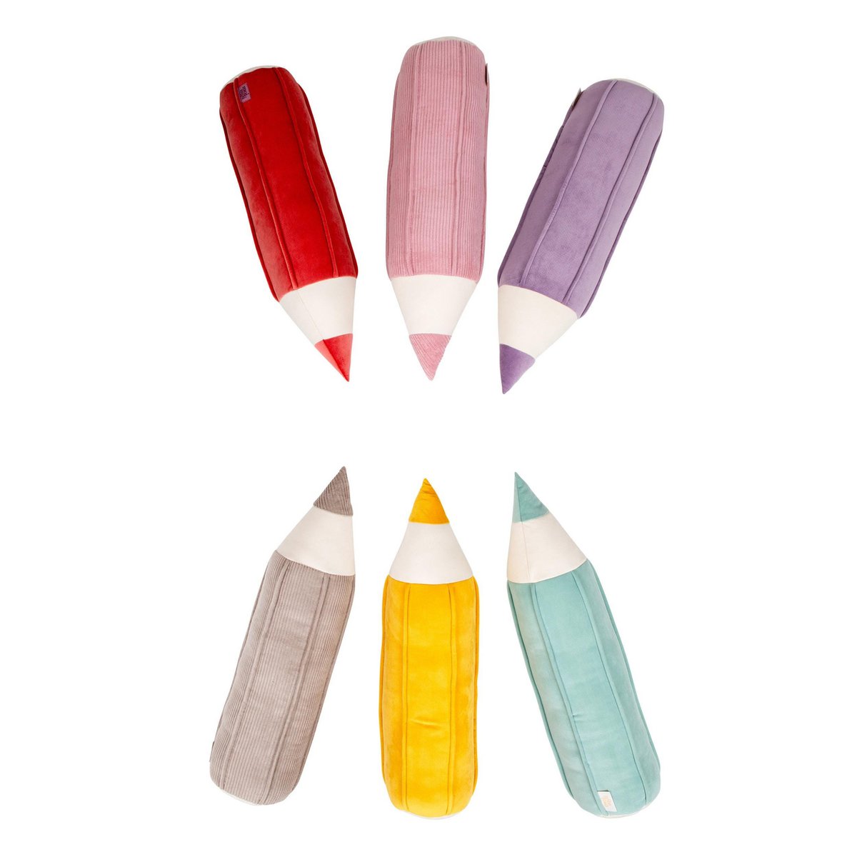 SAMTKISSEN BUNTSTIFT (LILA) - 60cm