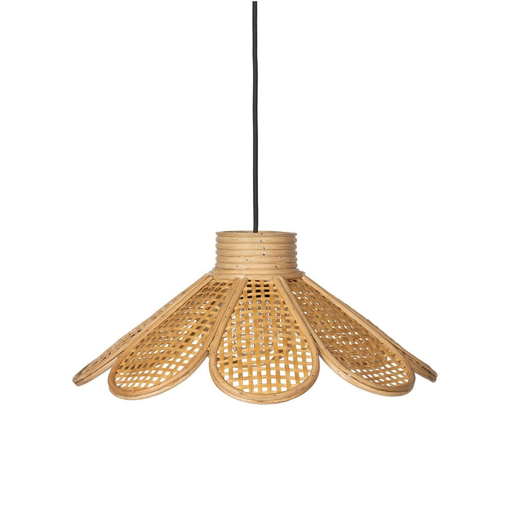 Flora Hängeleuchte aus Rattan - Ansicht 1