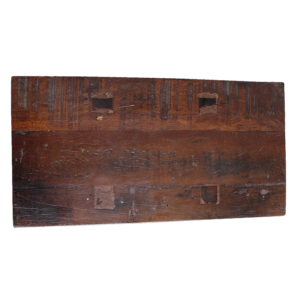 BANK AUS RECYCELTEM HOLZ - 45cm