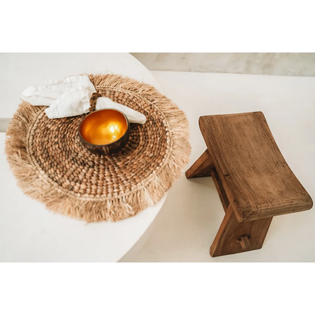 TISCHUNTERLAGE AUS WASSERHYAZINTHE - 45cm