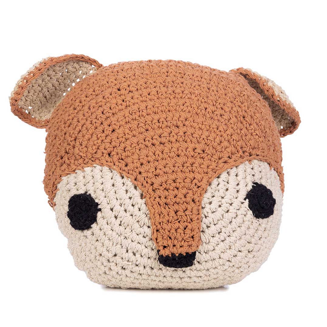 GEHÄKELTES KISSEN - EICHHÖRNCHEN