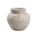 BAUCHVASE (BETON) - 23cm