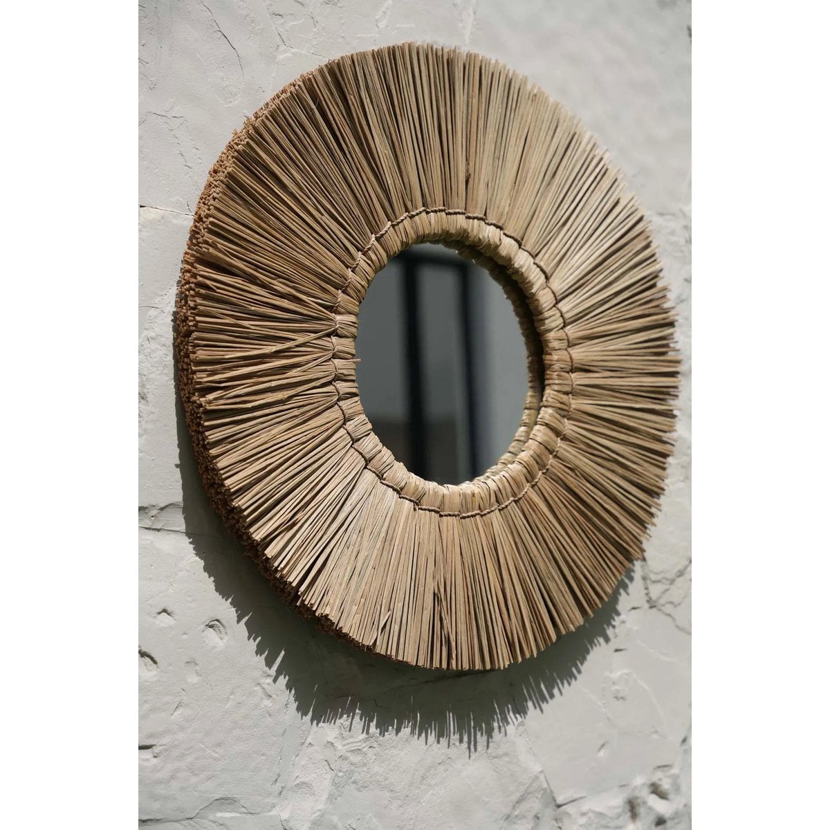 ALANG ALANG SPIEGEL AUS SEEGRAS - Ø 45cm