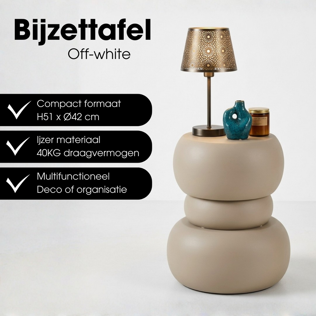 BEISTELLTISCH ZEA - 51cm