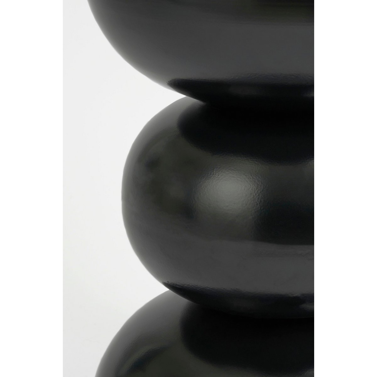 LUNA BEISTELLTISCH (SCHWARZ) - Ø32 cm