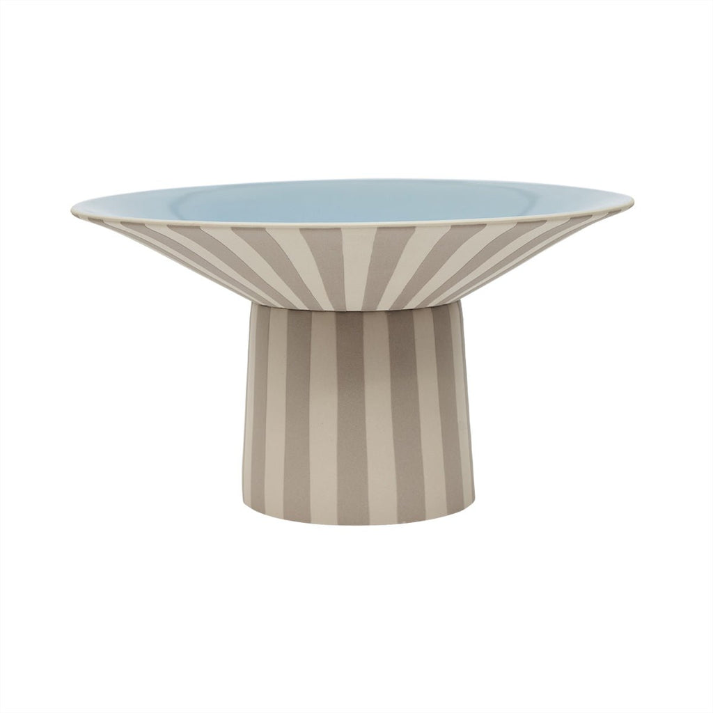 SCHALE GESTREIFT (BEIGE) - HOCH