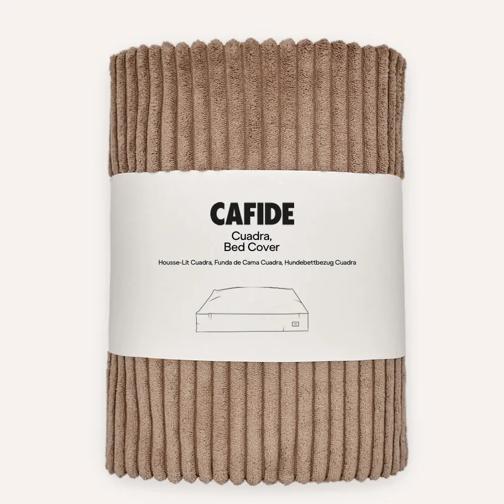 CUADRA HUNDEBETT WECHSELBEZUG CORD (MOCCHA BEIGE)