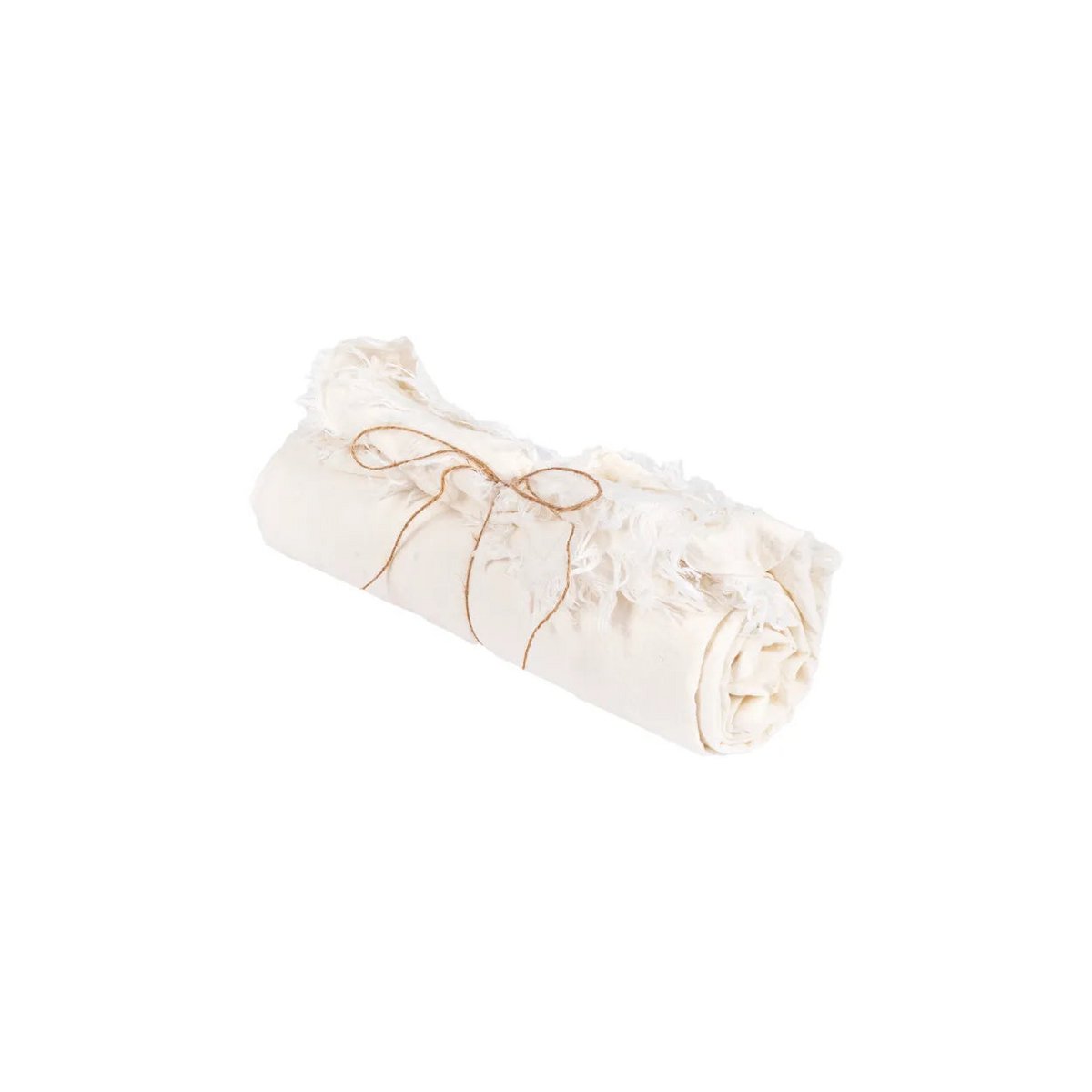 LEINENTISCHDECKE (WEIß) - 150x150cm