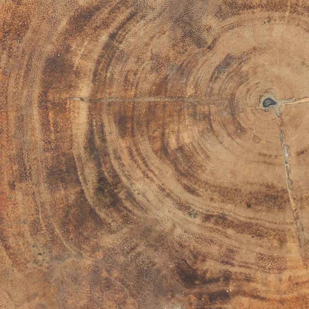 TRIBE HOCKER AUS MUNGURHOLZ (SCHWARZ)