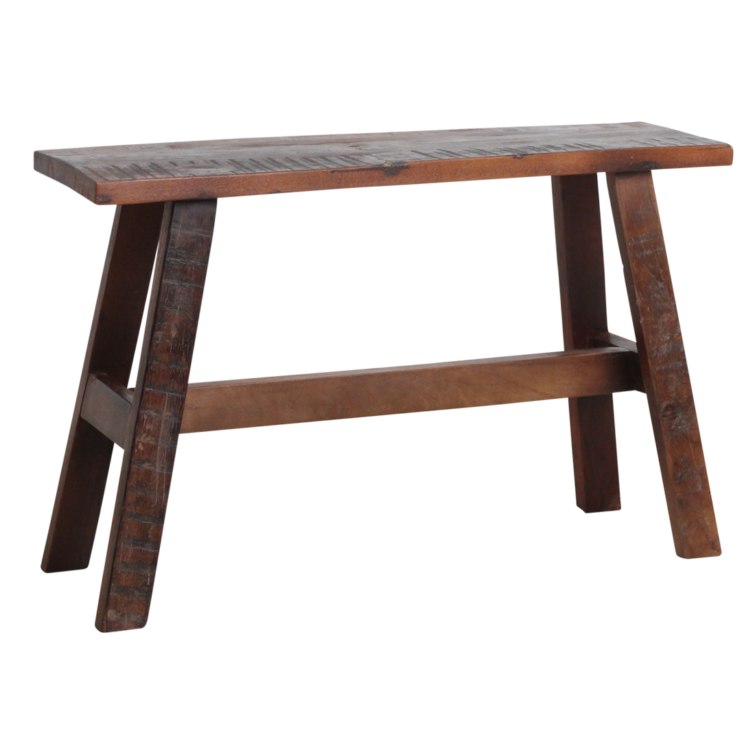 BANK AUS RECYCELTEM HOLZ - 85cm